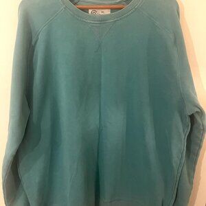 Men's Teal Vintage Style Champion Sweatshirt, XL